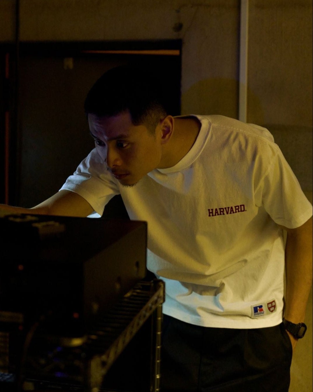 RUSSELL ATHLETIC / Harvard University®'BOOKSTORE Jersey S/S Shirt