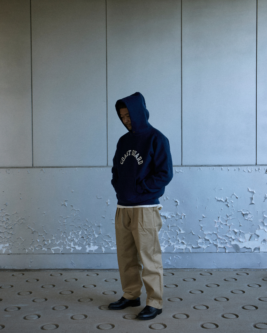 BUZZ RICKSON'S / Lot No. BR69443 / HORIZONTAL KNITTING SWEAT PARKA “COAST GUARD”