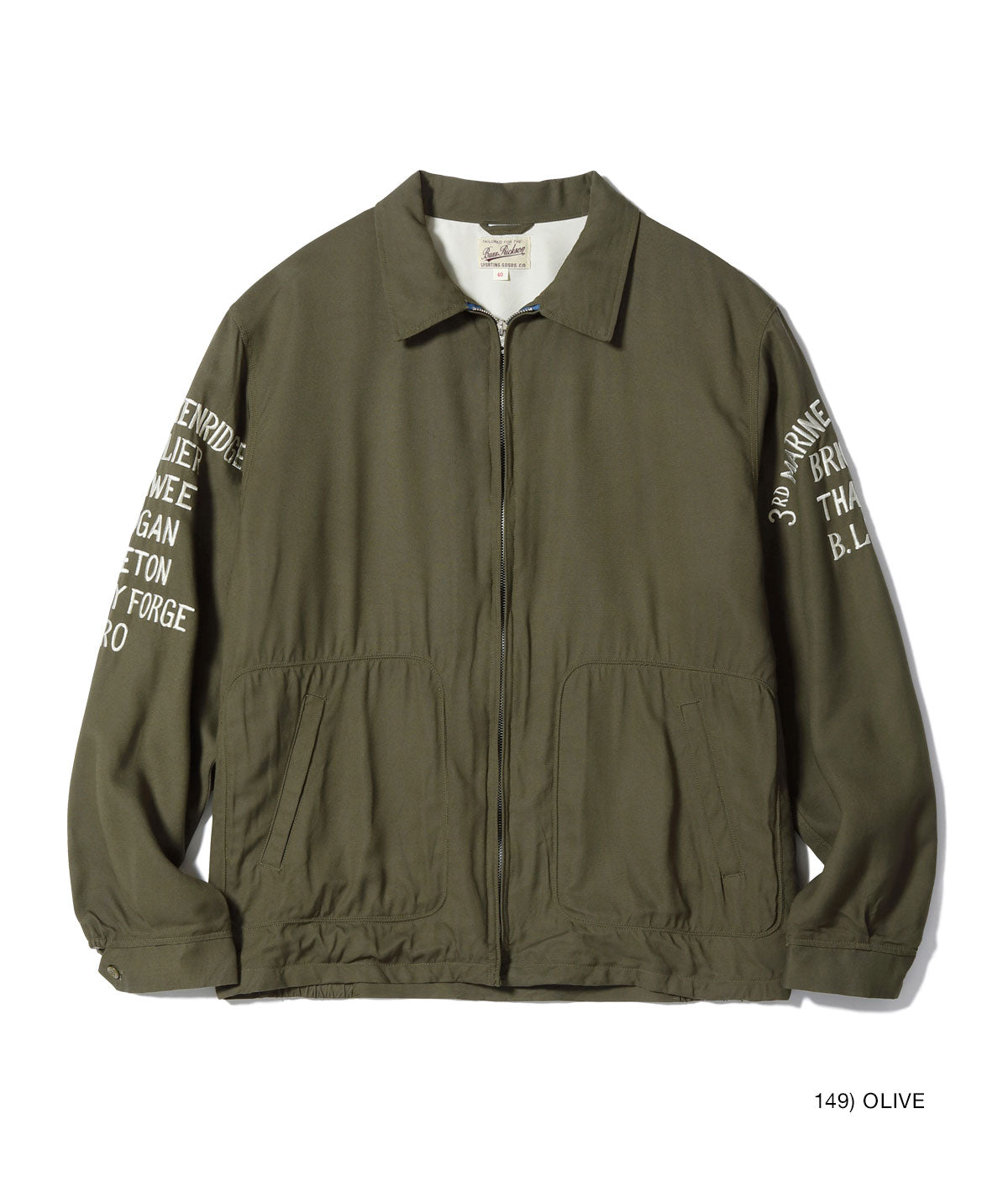 BUZZ RICKSON'S / Lot No. BR15715 / TOUR JACKET “U.S. MARINE CORPS 3rd MARINE EXPEDITIONARY BRIGADE”