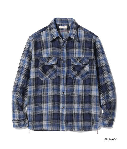 SUGAR CANE / Lot No. SC29584 / FICTION ROMANCE HERRINGBONE TWILL CHECK WORK SHIRT