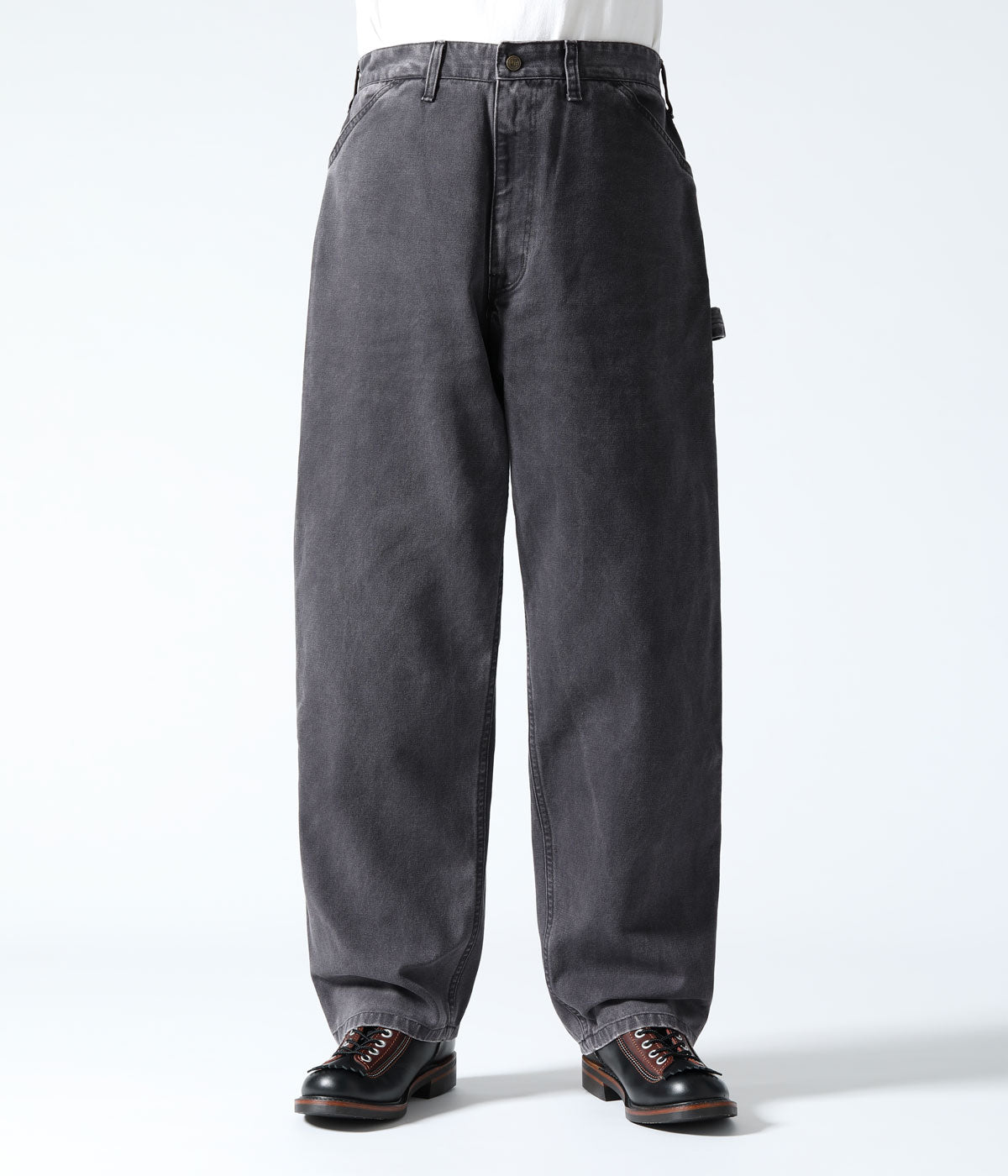 SUGAR CANE / TUF-NUT COTTON DUCK WORK PANTS AGING MODEL – NorMo