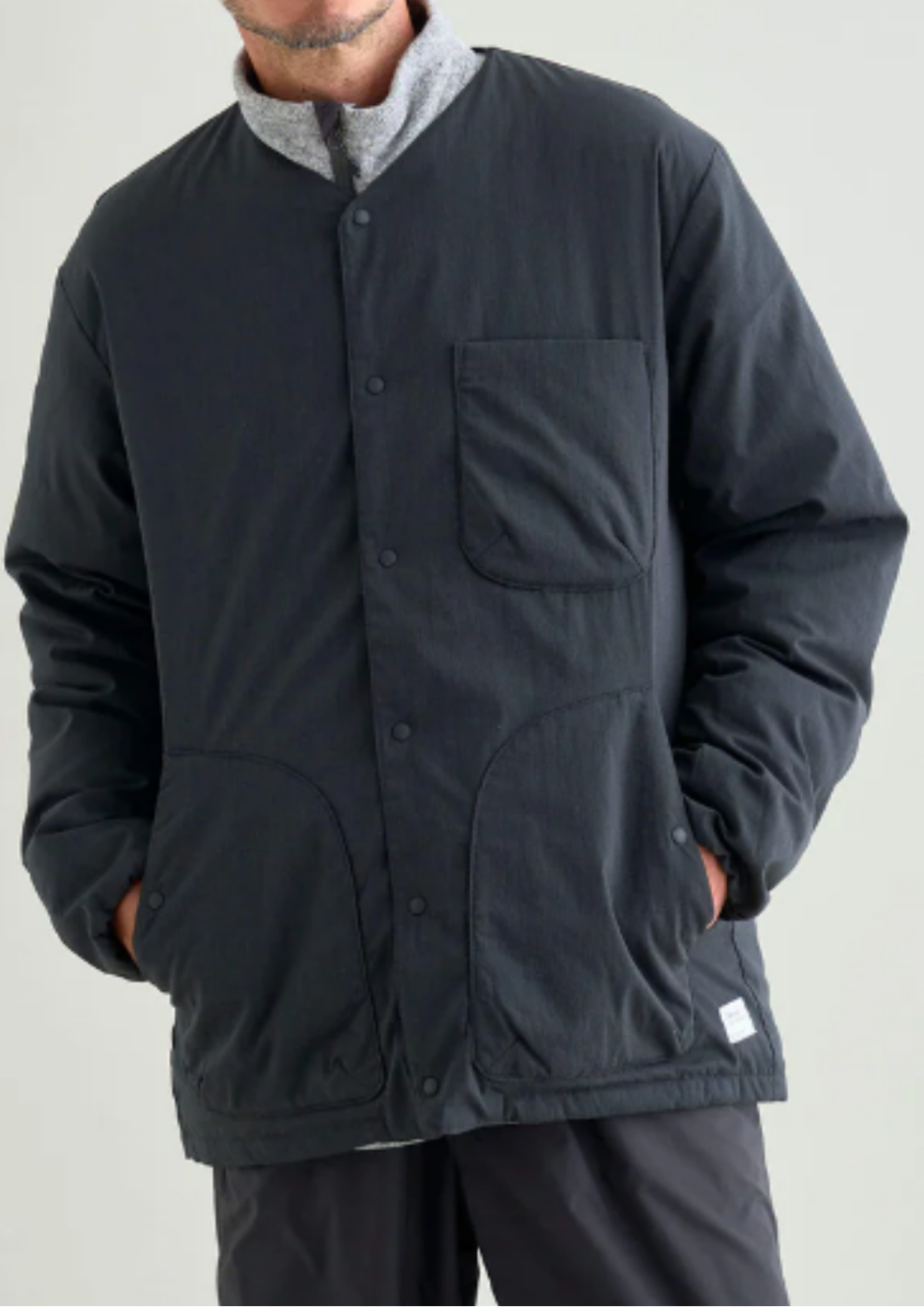 NANGA / HINOC RIPSTOP INNER DOWN CARDIGAN