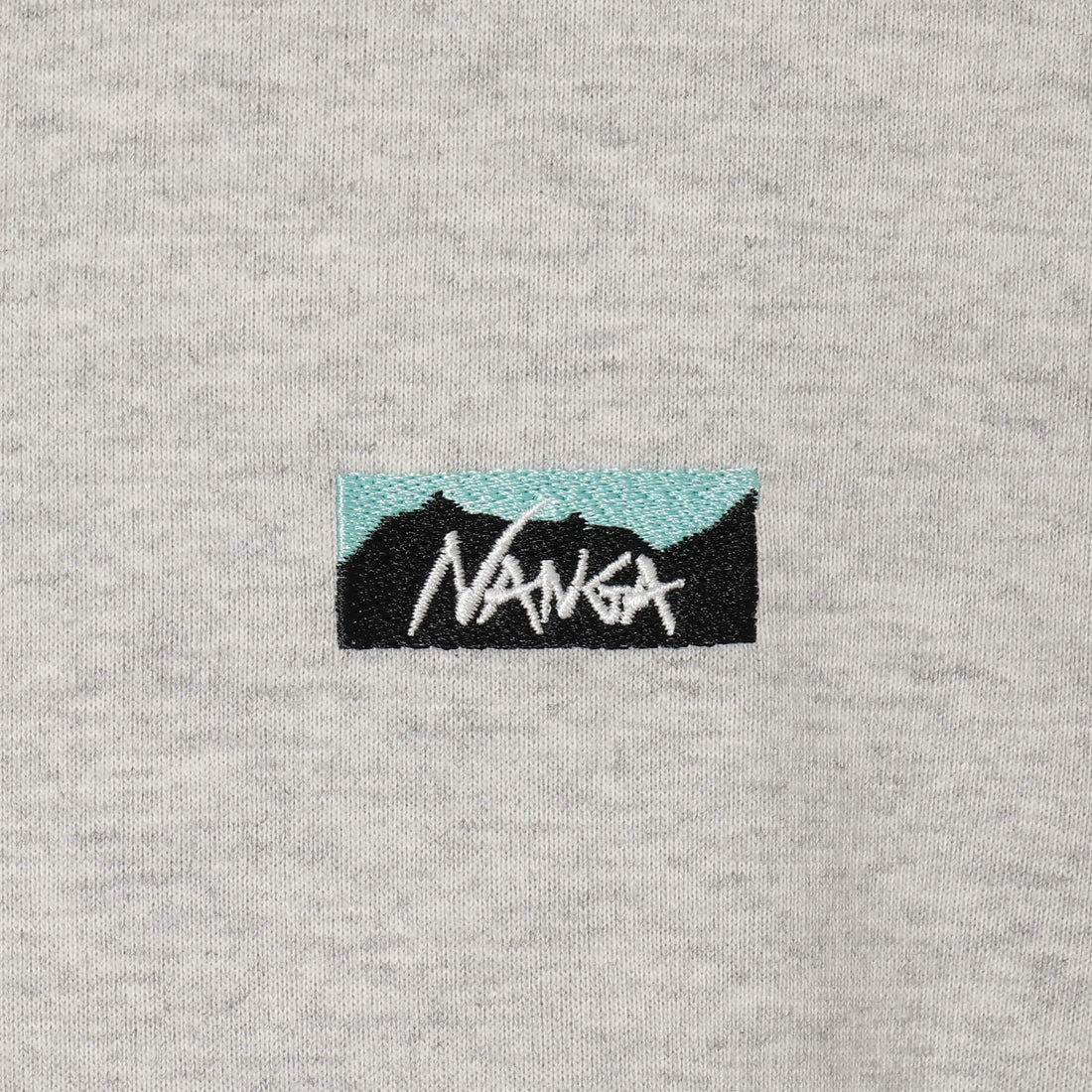 NANGA / ECO HYBRID BOX LOGO EMBROIDERY TEE