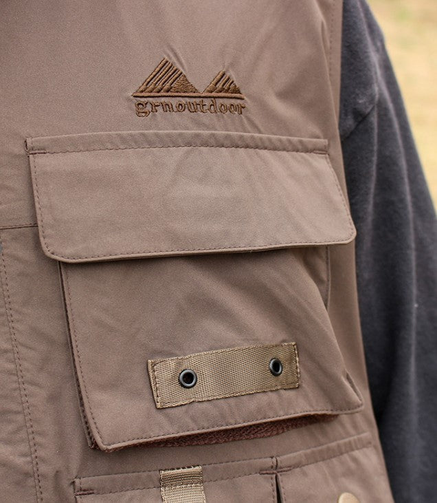 grn outdoor / MUSHI MUSHI VEST