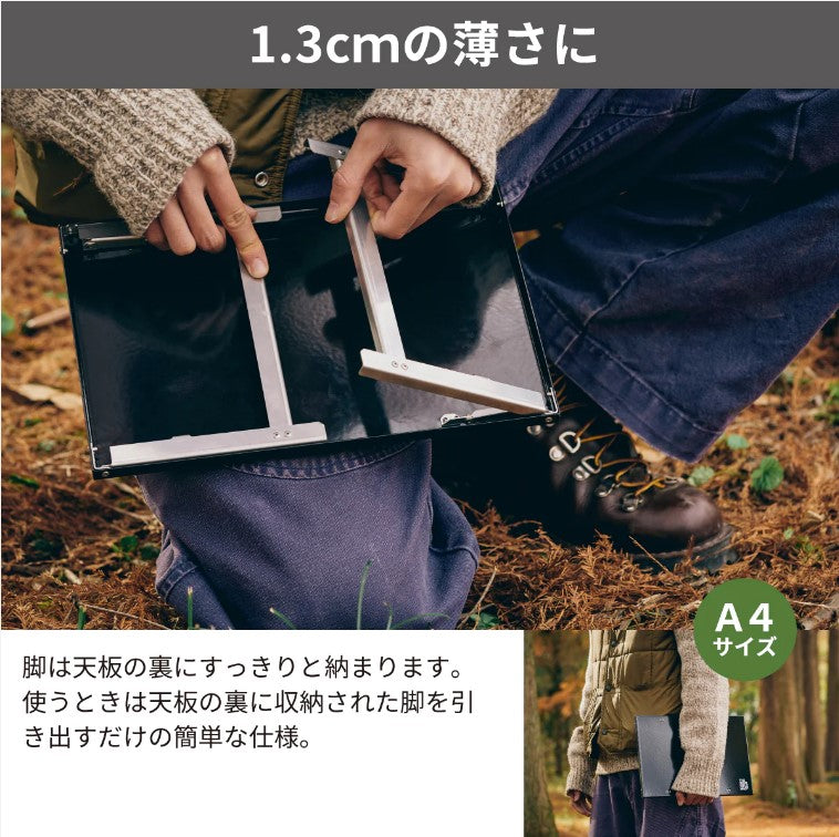 THE IRON FIELD GEAR / ホーローミニテーブル A3・A4