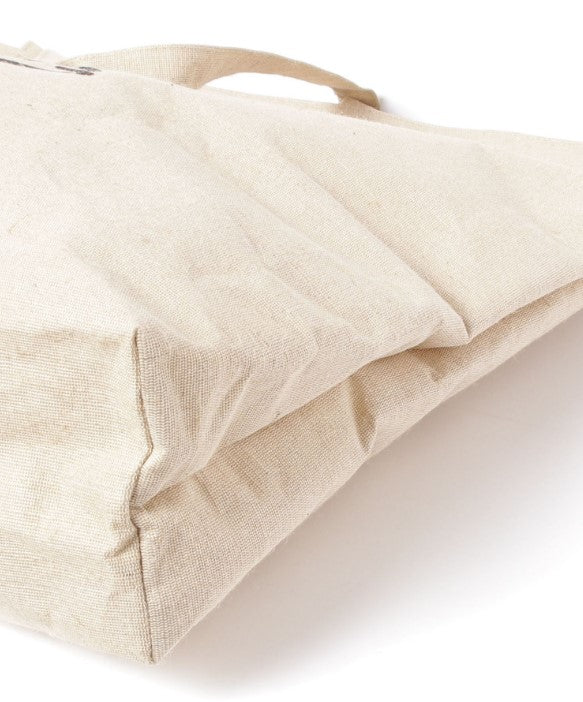 EDIT Gris / ロゴ刺繍ビッグジュートバッグ