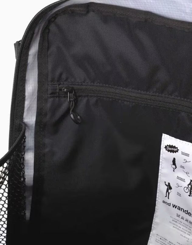 and wander / ECOPAK 30L 3way tote bag