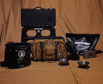 BROOKLYN WORKS / WATERPROOF FOLDING BUSCKET-BIG