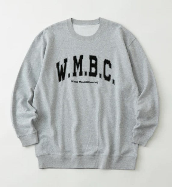 White Mountaineering / WMBC COLLEGE LOGO SWEATSHIRT
