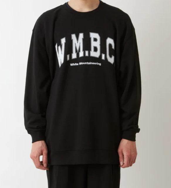 White Mountaineering / WMBC COLLEGE LOGO SWEATSHIRT