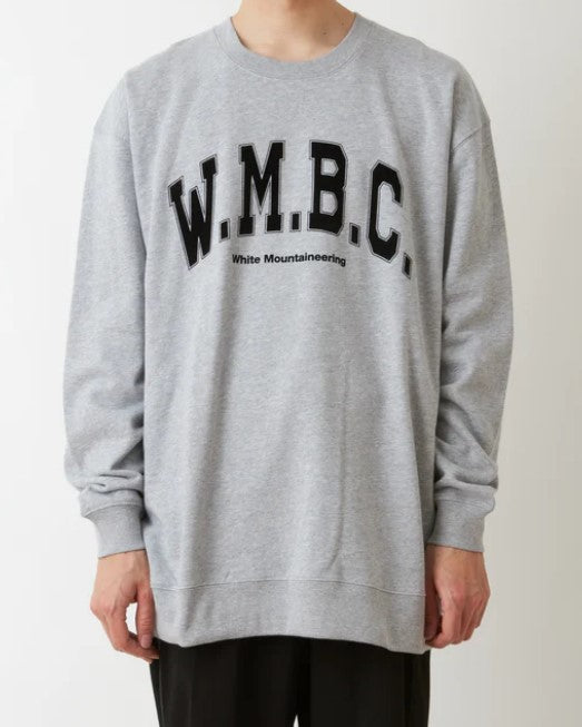 White Mountaineering / WMBC COLLEGE LOGO SWEATSHIRT
