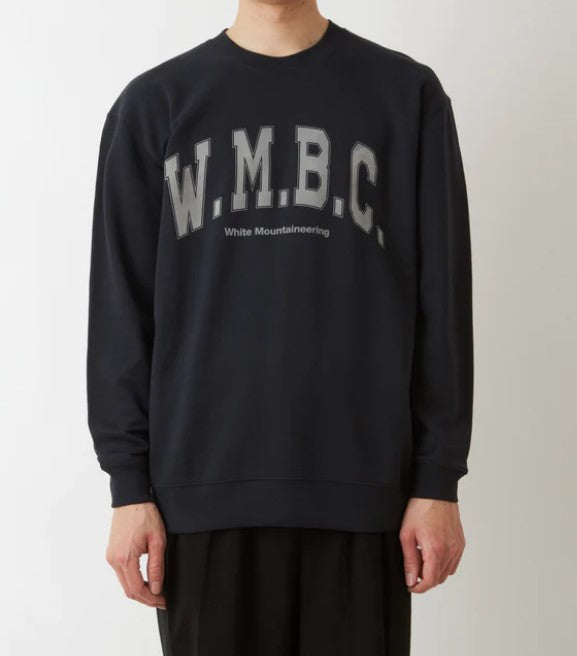 White Mountaineering / WMBC COLLEGE LOGO SWEATSHIRT