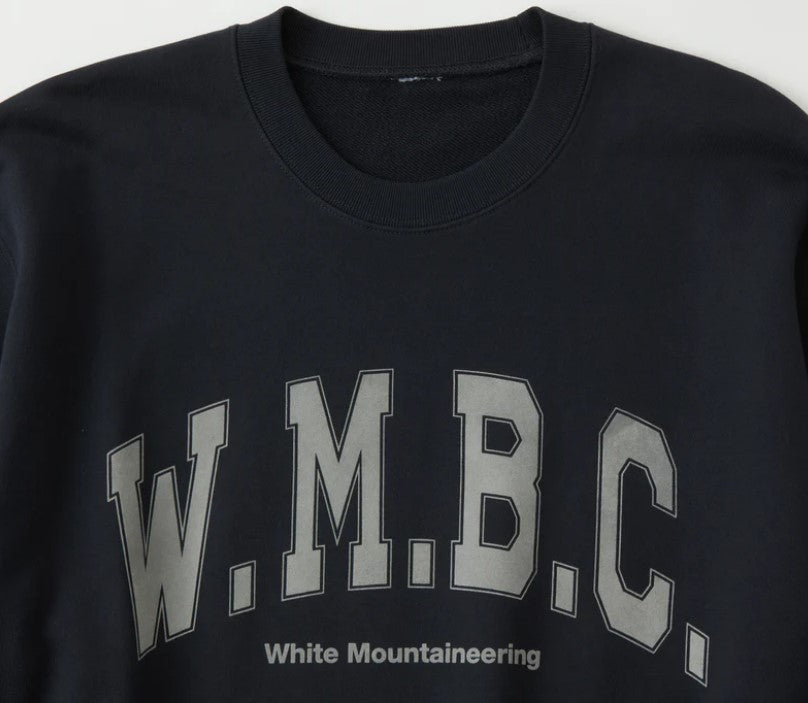 White Mountaineering / WMBC COLLEGE LOGO SWEATSHIRT