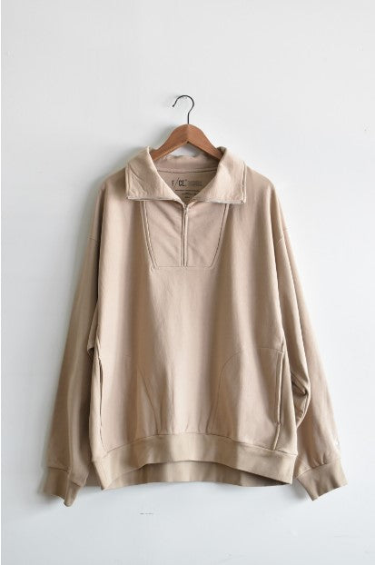 F/CE. / HALF-ZIP SWEAT PO