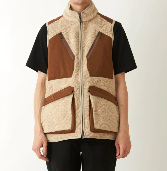 White Mountaineering / BOA FLEECE VEST
