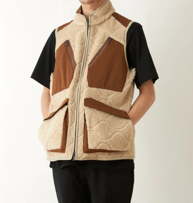 White Mountaineering / BOA FLEECE VEST
