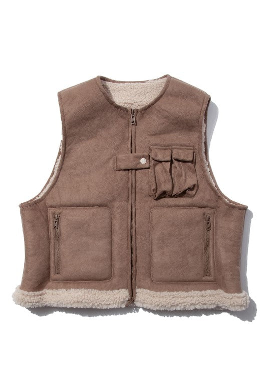 F/CE. / FAUX SHEARLING VEST