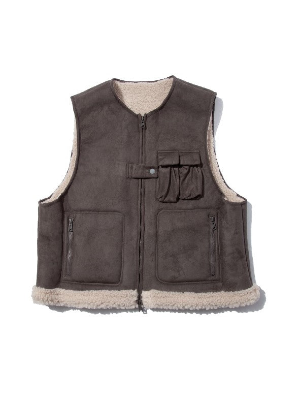 F/CE. / FAUX SHEARLING VEST
