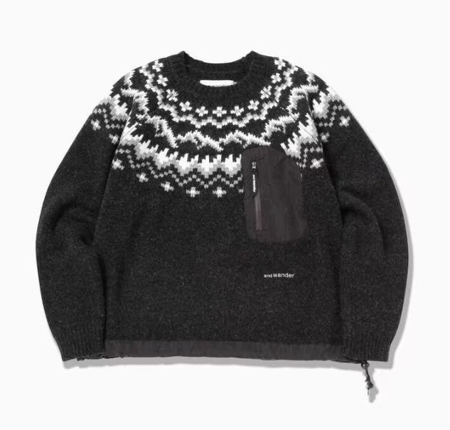 andwander / lopi knit sweater