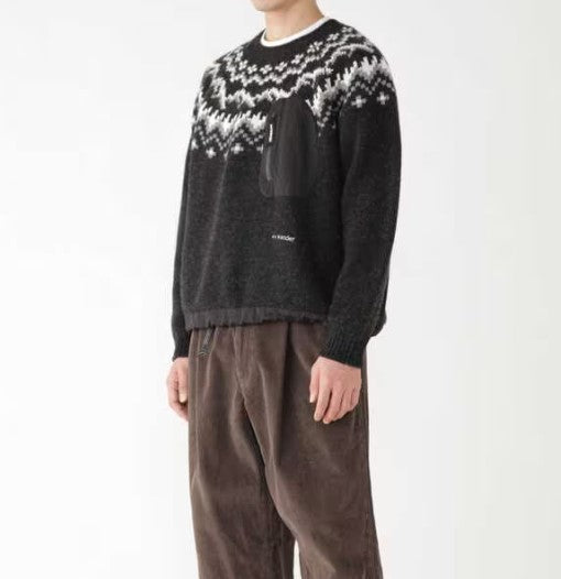 andwander / lopi knit sweater