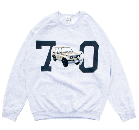 O.K. / L/C 70 EMBROIDERY CREW SWEAT