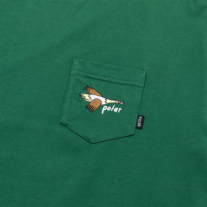 POLER / GOOSEY POCKET L/S TEE
