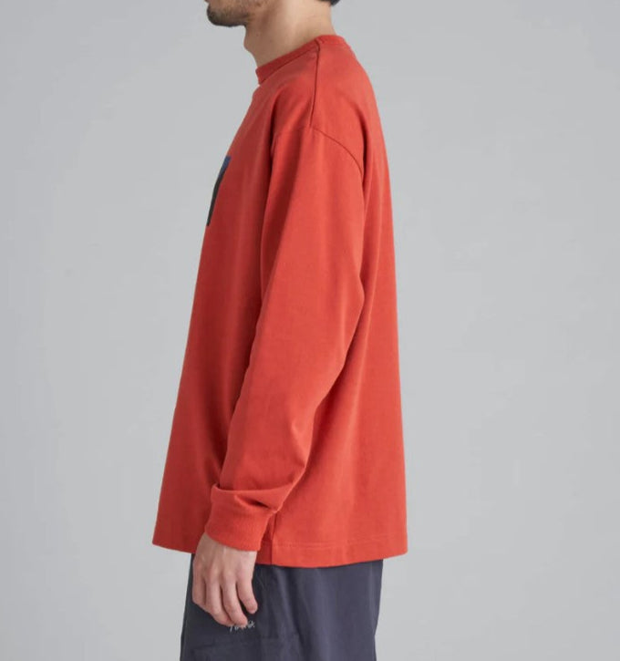 NANGA / ECO HYBRID BOX LGO L/S TEE