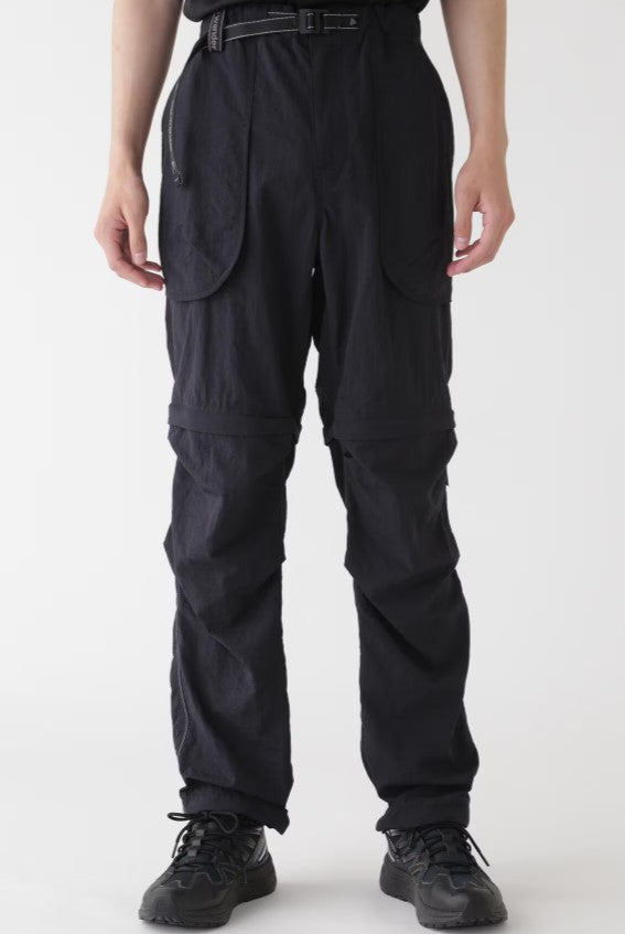 and wander / Ny taffeta hiker 2way pants