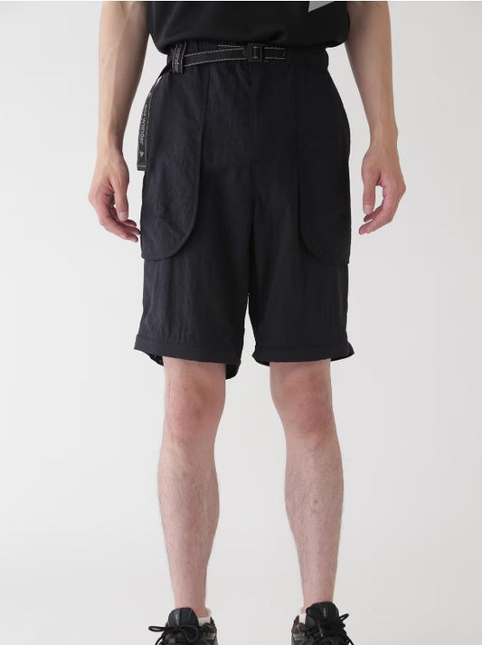 and wander / Ny taffeta hiker 2way pants