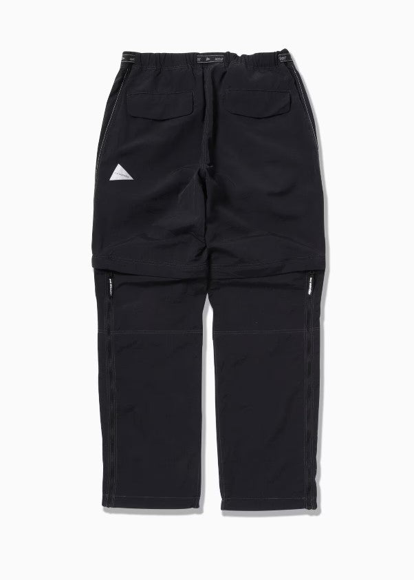 and wander / Ny taffeta hiker 2way pants