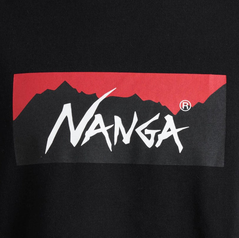 NANGA / ECO HYBRID BOX LOGO LOOSE FIT TEE