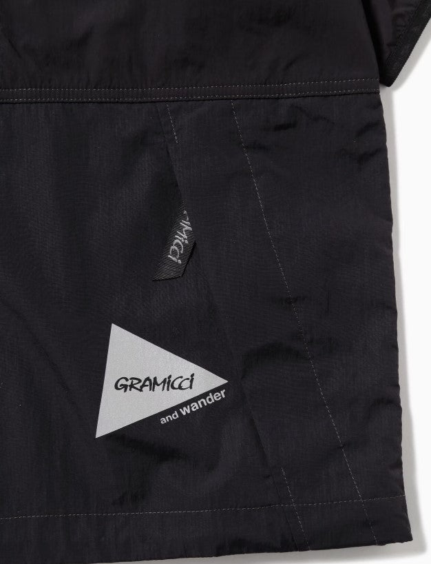 and wander / gramicci x andwander PATCHWORK WIND TEE