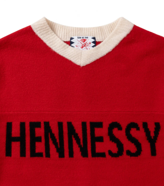 SON OF THE CHEESE / HENNY FOOTBALL SWEATER