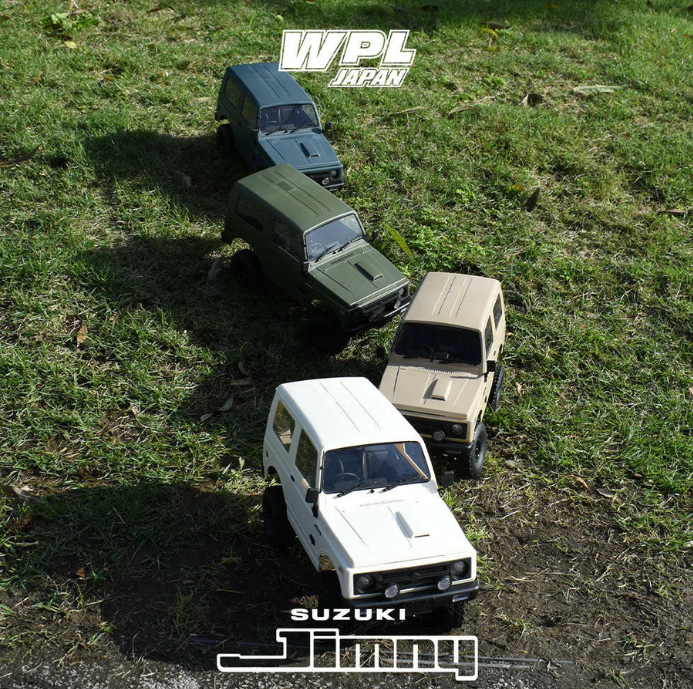 WPL JAPAN / WPL JAPAN スズキ ジムニー(JA11) 1/10 アウトドアラジコン C74 RTR