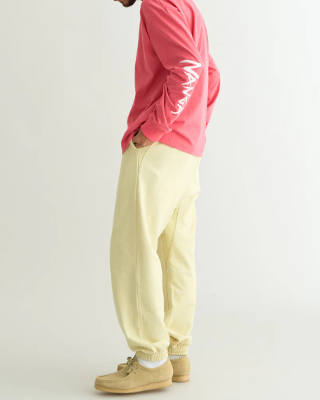 NANGA / ECO HYBRID SLV LOGO L∕S TEE