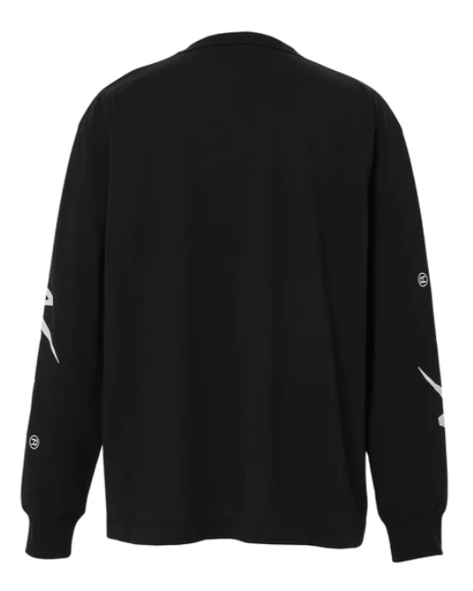 NANGA / ECO HYBRID SLV LOGO L∕S TEE