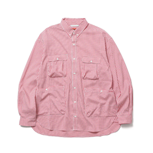 NANGA / GINGHAM CHECK CAMP SHIRT