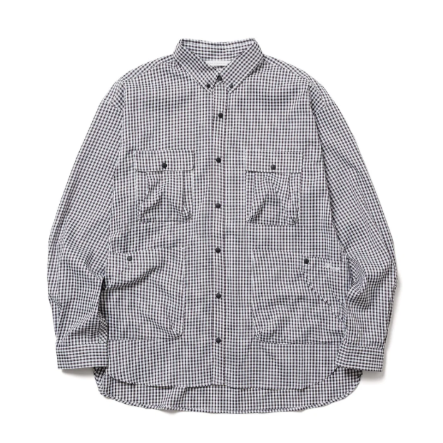 NANGA / GINGHAM CHECK CAMP SHIRT