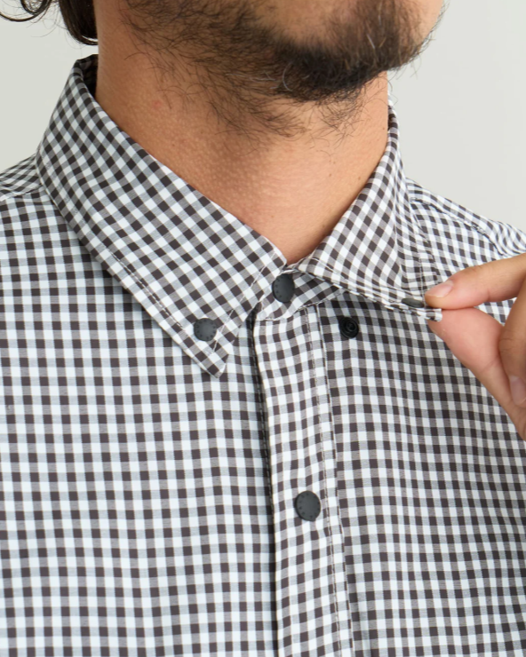NANGA / GINGHAM CHECK CAMP SHIRT