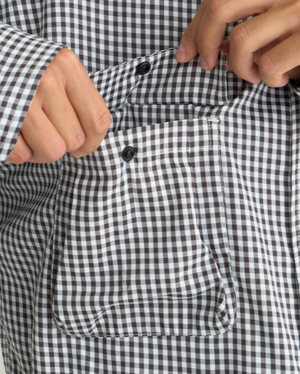 NANGA / GINGHAM CHECK CAMP SHIRT