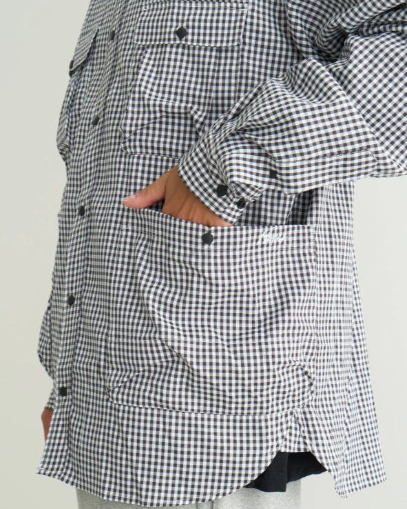 NANGA / GINGHAM CHECK CAMP SHIRT