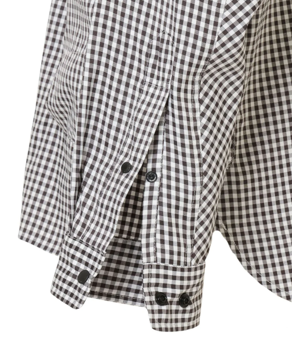 NANGA / GINGHAM CHECK CAMP SHIRT