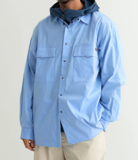 NANGA / W POCKET T/C BOX SHIRT(MEN)