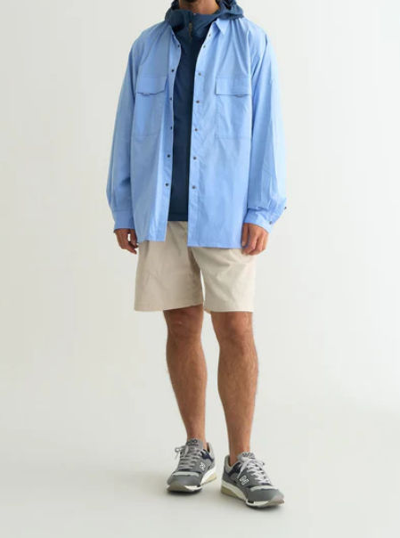 NANGA / W POCKET T/C BOX SHIRT(MEN)