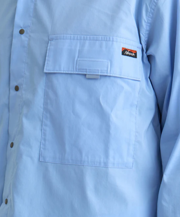 NANGA / W POCKET T/C BOX SHIRT(MEN)