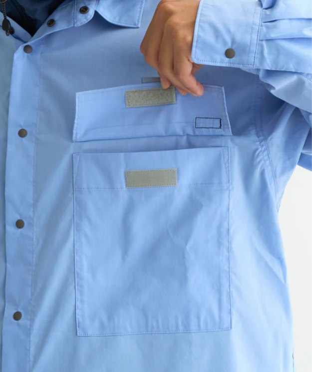 NANGA / W POCKET T/C BOX SHIRT(MEN)