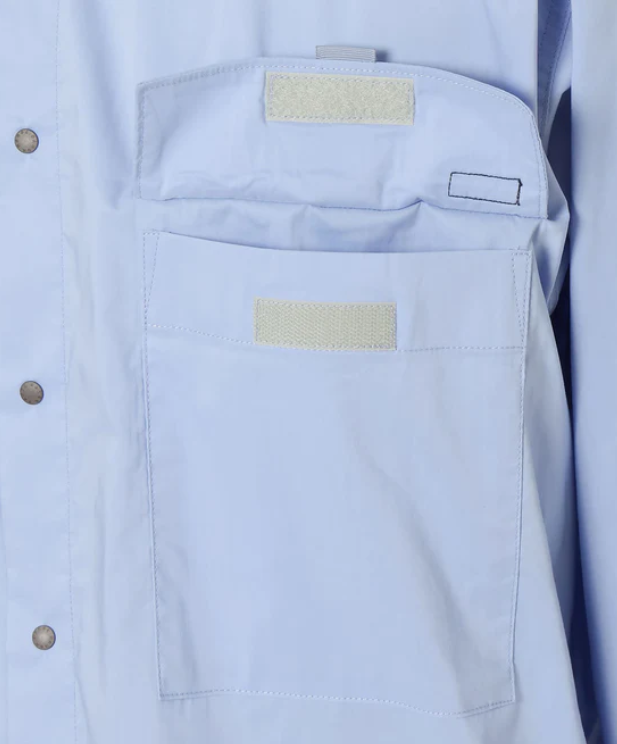 NANGA / W POCKET T/C BOX SHIRT(MEN)