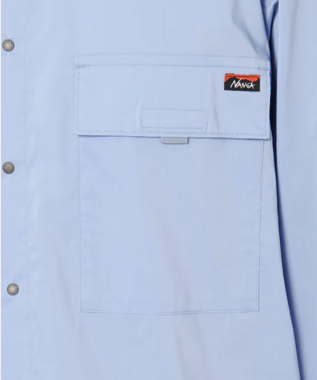 NANGA / W POCKET T/C BOX SHIRT(MEN)