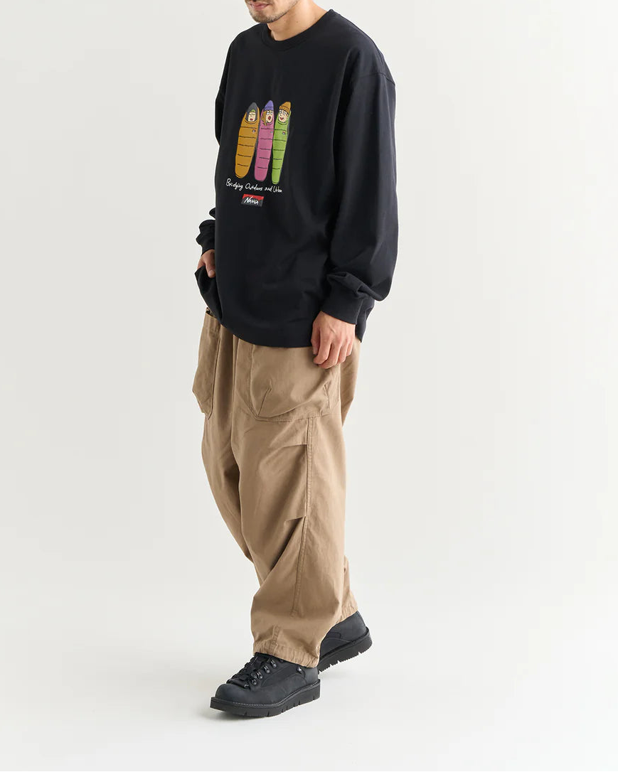 NANGA / BACK SATIN EASY CARGO PT