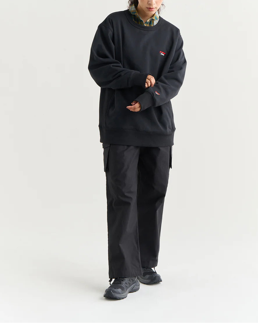 NANGA / ECO HYBRID MINI BOX LOGO EMBROIDERY SWEATSHIRT